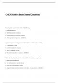CMCA Practice Exam Terms&sol;Question
