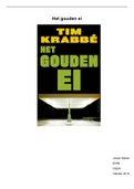 Boekverslag Nederlands Het gouden Ei van Tim Krabbé
