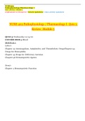NURS 403 Pathophysiology / Pharmacology I_Quiz 3 Review_Module 5_2020 | NURS403 Pathophysiology / Pharmacology I_Quiz