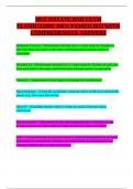 MULTISTATE BAR EXAM FLASHCARDS&sol; 100&percnt; PASSED 2024 WITH COMPREHENSIVE ANSWERS