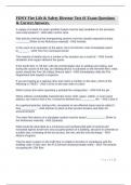 FDNY Fire Life & Safety Director Test &num;1 Exam Questions & Correct Answers&period;