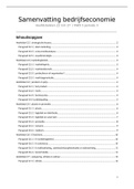 Samenvatting Bedrijfseconomie in Balans VWO theorieboek 1&plus;2 &vert; h&period; 22&sol;27