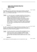 Exam &lpar;elaborations&rpar; NURS 6550N 