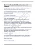 Dante Certification Final Exam Questions and Answers&period;