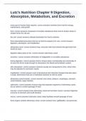 Lutz - Chapter 6&colon; Vitamins Bundled  exams with correct answers 2024