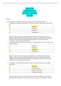 HEALTH ASSESSMENT EXAM1&colon; STUDY GUIDE