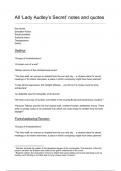 Lady Audley&rsquo;s Secret Revision 