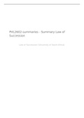  pvl2602 summaries