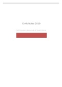 CIV3701 - Civil Procedure study notes