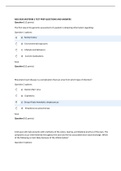 NSG 6420 MIDTERM 2 Test Prep Questions and Answers_South University Savannah