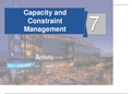 capacity and constraints managment 