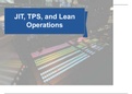 jit, tps and lean operations