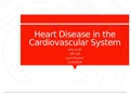HPR 205 Final Smith, K HEART DISEASE, CARDIOVASCULAR SYSTEM & OTHER FACTORS
