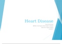 HPR 205 Final Assignment Heart Disease Study Guide