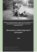 Geslaagde scriptie Fontys HRM toegepaste Psychologie 2020 - Lees motivering leerling en de rol van docenten en omgeving