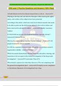 CRS exam 2 Practice Questions and Answers &lpar;100&percnt; Pass&rpar;