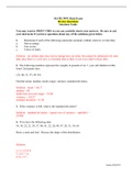 MATH 399N Final Exam Review