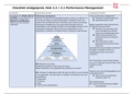 Tentamen Eindgesprek / Assessment 2.3 Performance Management 
