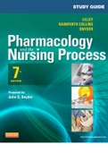 Study Guide for Pharmacology and the Nursing Process by Linda Lane Lilley&comma; Shelly Rainforth Collins&comma; Julie S&period; Snyder