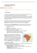 Aardrijkskunde Brazilië De Geo Hoofdstuk 1 & 2 Havo 5