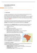 Aardrijkskunde Brazili&euml; De Geo Hoofdstuk 1 & 2 Havo 5