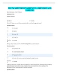 MN 576 MIDTERM EXAM UNIT 5 – QUESTION AND ANSWERS ( RATED A+) LATEST UPDATE