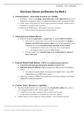 BIO MISC Cell Bio Block 2 Diseases & Drugs study guide with latest updates