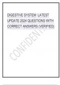 Exam &lpar;elaborations&rpar; Digestive System