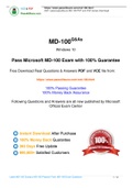  [2021.4] Microsoft MD-100 Practice Test, MD-100 Exam Dumps 2021 Update