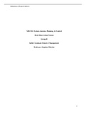 MIS 581: System Analysis, Planning, & Control Hotel Reservation System