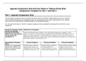 NURS_6050_Agenda Comparison Grid and Fact Sheet or Talking Points Brief Assignment Template for Part 1 and Part 2