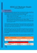 HESI A2 Biology Study Guide &lpar; UPDATE &rpar;