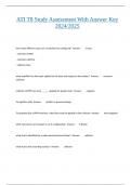 ATI T8 Study Assessment With Answer Key 2024&sol;2025