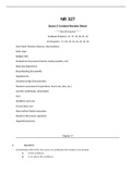 Exam &lpar;elaborations&rpar; NR 327 Exam 2 Content Review Sheet NR 327 Exam 2 Content Review Sheet