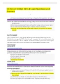 US History II Unit 4 Final Exam Questions and Answers&comma;100&percnt; CORRECT