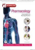 Test Bank For Pharmacology Connections to Nursing Practice 5th Edition by Michael Adams Carol Urban&comma; 9780136797753&comma; All Chapters with Answers and Rationals ISBN&colon; 9780135311004 Newest Edition 2024 Pdf Instant Download