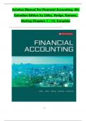 Solution Manual For Fundamentals of Financial Accounting&comma; 8th Edition 2024 by Fred Phillips&comma; Robert Libby&comma; Verified Chapters 1 - 13&comma; Complete Newest Version