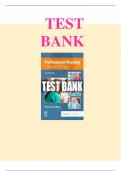 TEST BANK FOR PROFESSIONAL NURSING&colon; CONCEPTS & CHALLENGES&comma; 9TH EDITION BY&colon; BETH BLACK