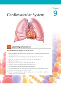 Cardiovascular System Review_Chapter 9 | NURS101 Cardiovascular System Review Updated ( Reliable Document)