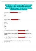 NR 565 Advanced Pharmacology Fundamentals Final Exam Latest Update 2024-2025 Actual Exam 270 Questions and 100&percnt; Verified Correct Answers Verified by Professor