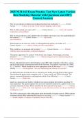 2025 NUR 163 Exam Practice Test New Latest Version  Best Studying Material with Questions and 100&percnt;  Correct Answers