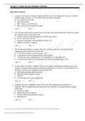 ADVANCED NURSING PRACTICE NSG 6001 Unit02&lowbar;Section11 Endocrine and Metabolic Problems complete solutions questions and answers