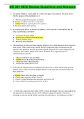 NR 305 HESI Review Questions With  all the  Answers Latest Update 2021&lpar;Correct Answers are Highlighted&rpar;&period;