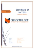 Verslag Essentials of Success 4