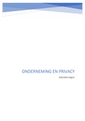 College aantekeningen Onderneming & Privacy (T.49692)