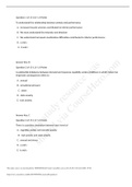 PSYC 460 WEEK 3 QUIZ &ndash; QUESTION AND ANSWERS