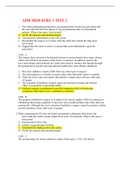 ATI MED-SURG 1 TEST 2&vert;questions&comma;answers with their rationales &lpar;latest summer 2021&rpar;