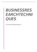 business research technique summary original.docx