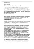 Unit 1 business environment essay