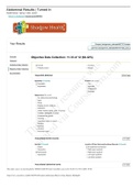 Tina Jones Abdominal Results &lpar;Subjective Data&rpar;